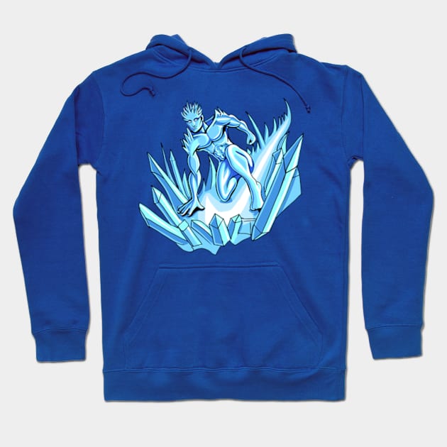 Man of Ice Hoodie by xzaclee16